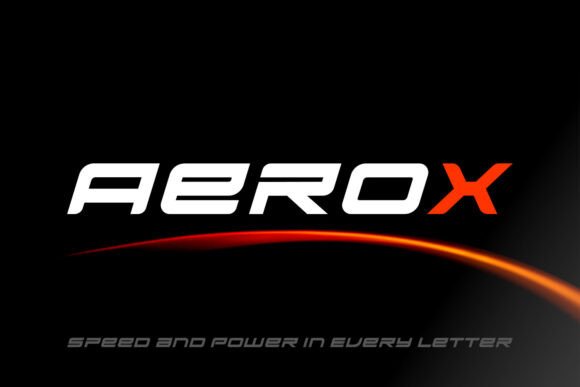 Aerox: The Futuristic Display Font for High-Impact Digital Campaigns