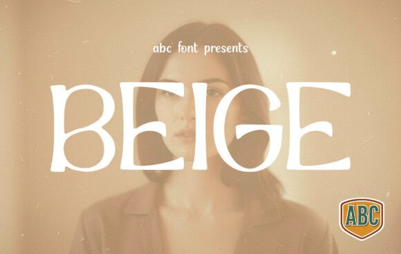 Beige: A Sophisticated Display Typeface for Modern Editorial Design