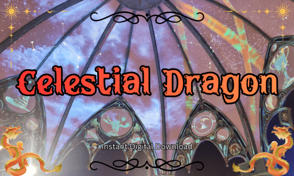 Celestial Dragon: A Fantasy Display Font for Mystical Branding