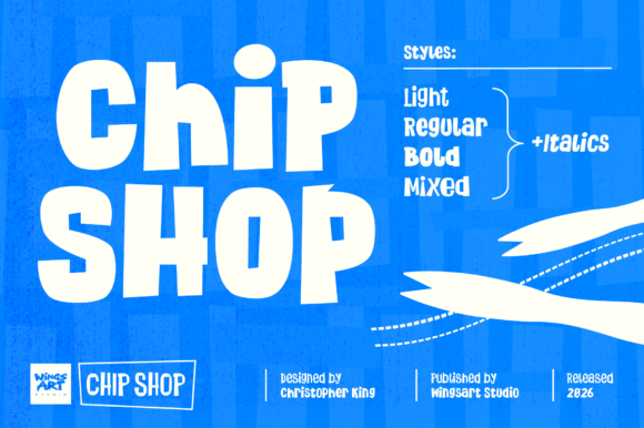 Chip Shop Typeface Review: A Wry Display Font for Editorial Design