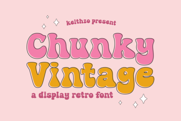 Chunky Vintage Typeface: Retro Display Fonts for Modern Web Design
