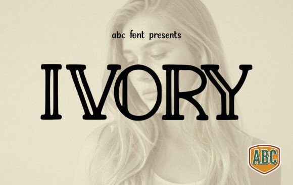 Ivory Font: Elevating Small Business Branding with Art Deco Elegance