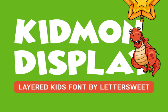 Kidmon: The Playful Display Font for High-Impact Campaign Visuals