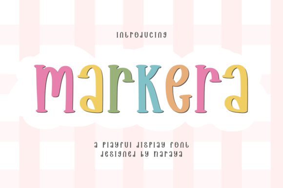Markera: The Playful Handwriting Display Font for Brand Joy