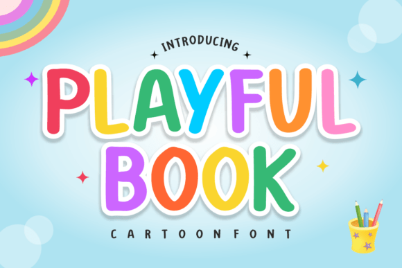 Playful Book Typeface for Editorial Design
