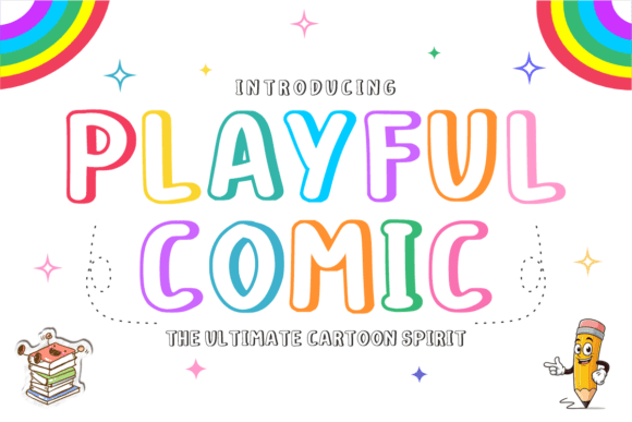 Playful Comic: The Bold Display Font for Memorable Branding