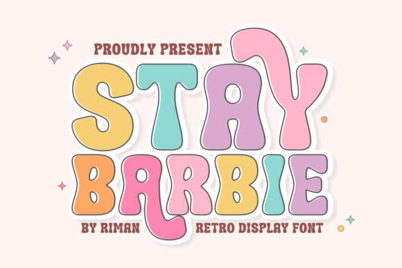 Stay Barbie Font Review: Retro Display Design