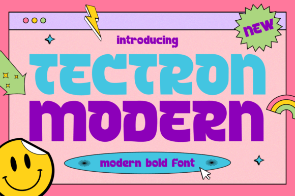 Tectron Modern: A Bold Display Font for Standout Branding