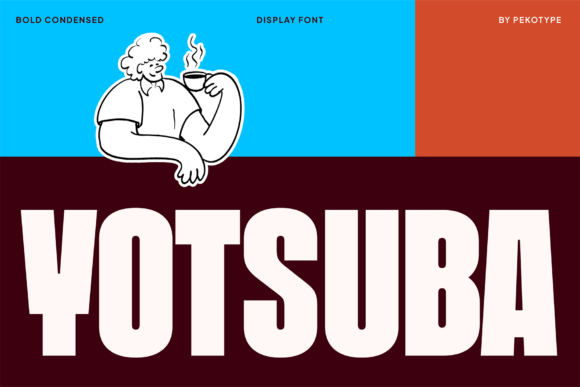 Yotsuba: The Bold Condensed Display Font for High-Impact Campaigns